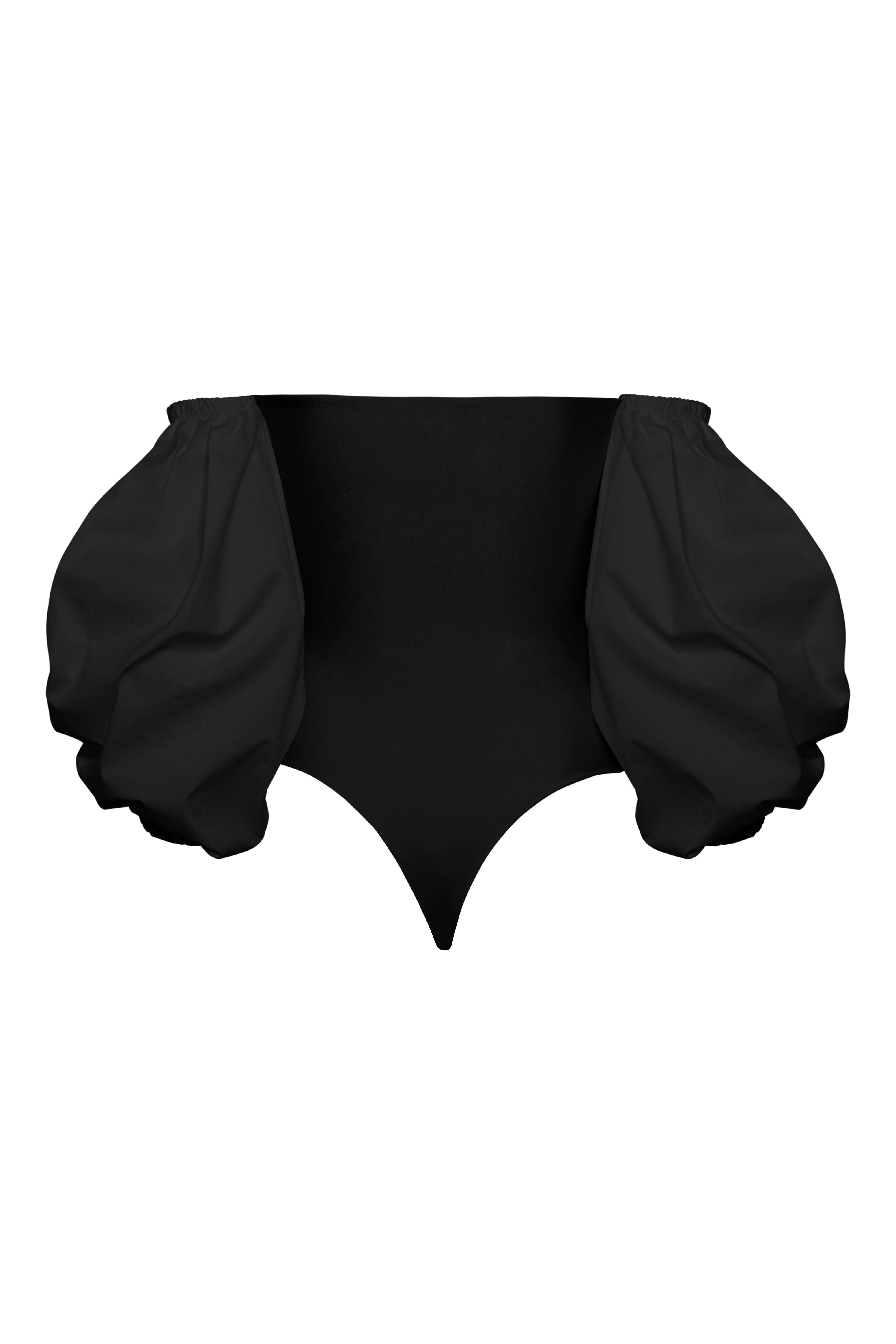 PUFFY SLEEVES BODYSUIT