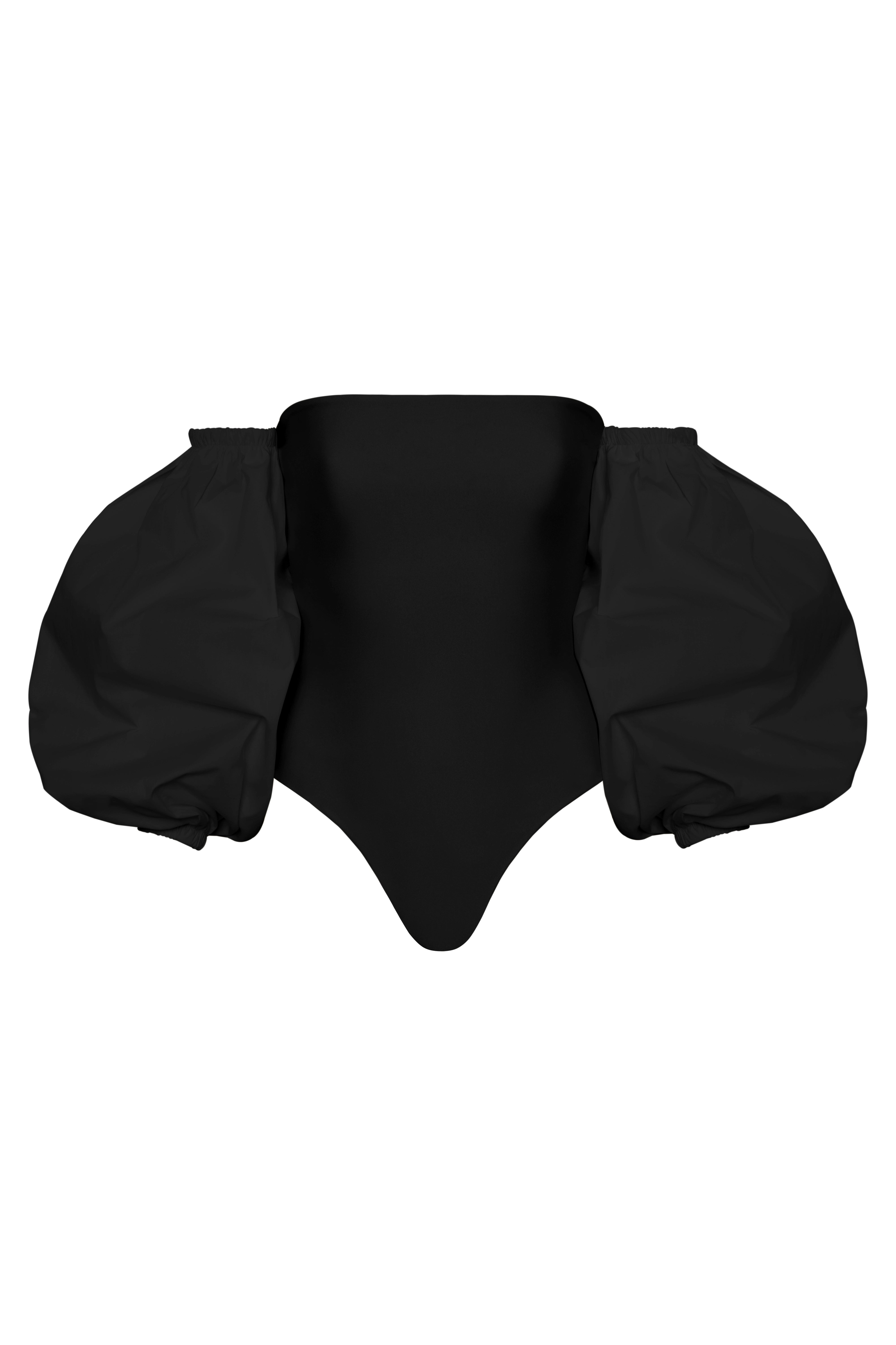 PUFFY SLEEVES BODYSUIT